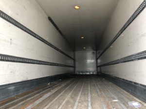 inside view of a rental box trailer